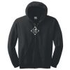 GILDAN® HEAVY BLEND FULL ZIP HOODED SWEATSHIRT. Thumbnail